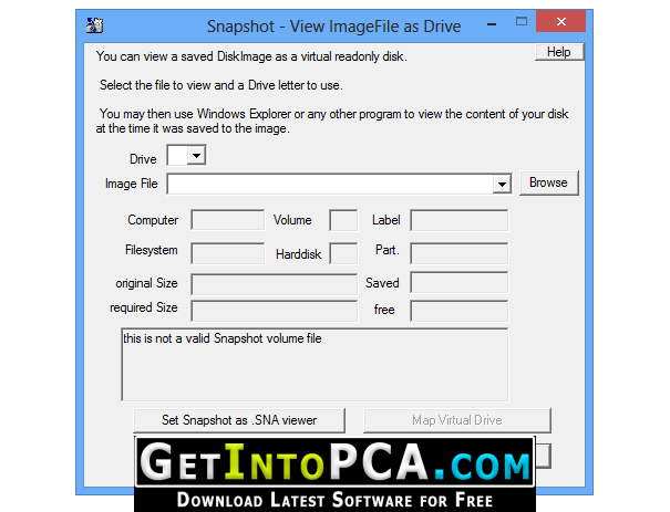 Drive SnapShot 1.50.0.1208 for mac instal