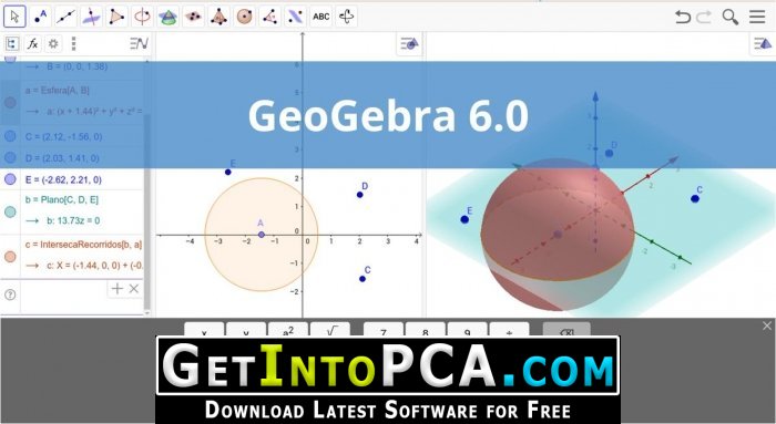 instal GeoGebra 3D 6.0.791 free