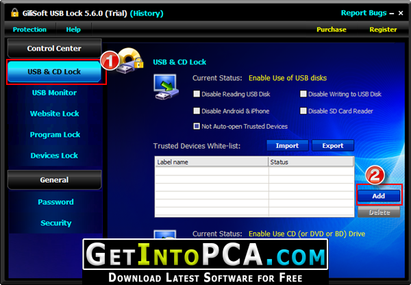 GiliSoft USB Lock 10.5 download the new version for android