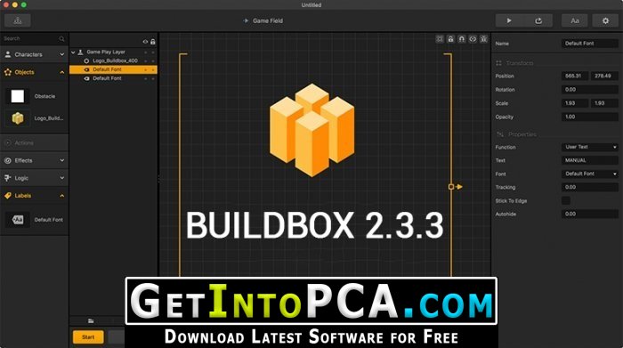 buildbox 2.3 mac free download