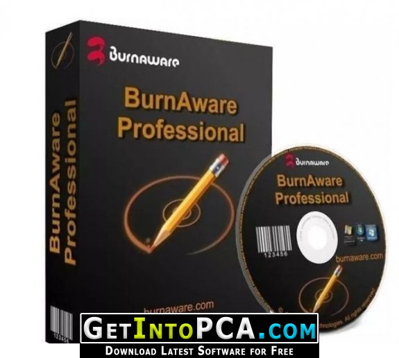 how to rip and burn audiobook with burnaware pro
