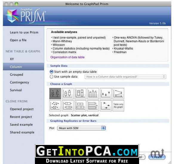 install graphpad prism free trial