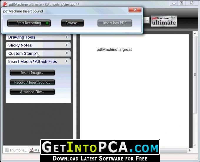 pdfMachine Ultimate 15.96 instaling