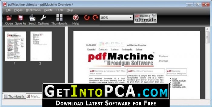 free for ios instal pdfMachine Ultimate 15.95