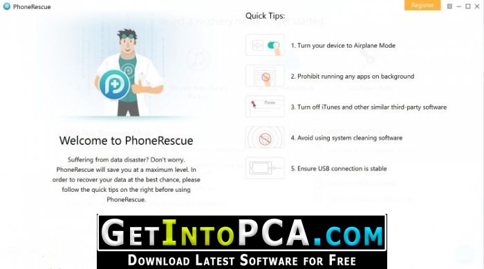 phonerescue for android safe