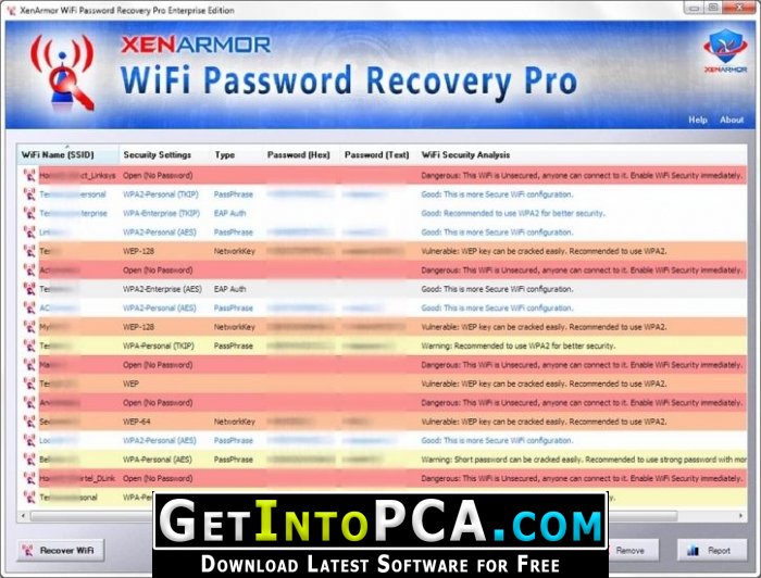 wifi password recovery for windows 7