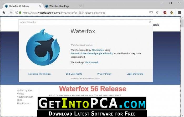 download Waterfox Current G5.1.5