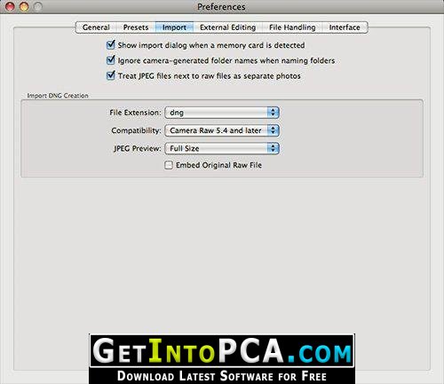 instal the last version for ios Adobe DNG Converter 16.0