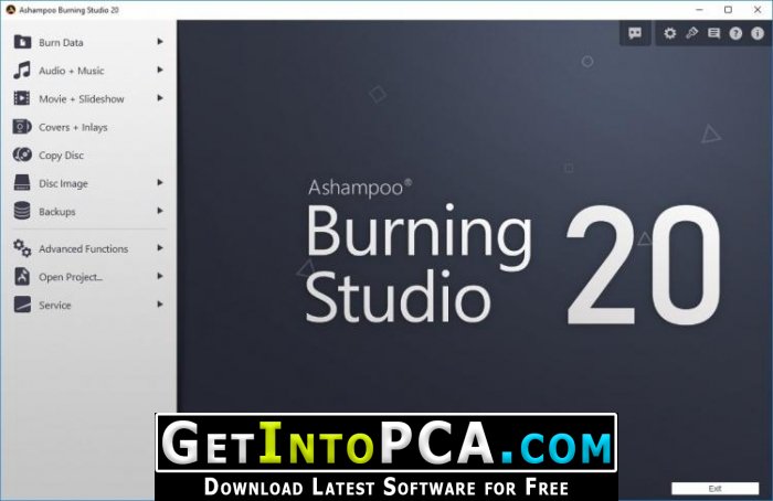 ashampoo burning studio 20 specs