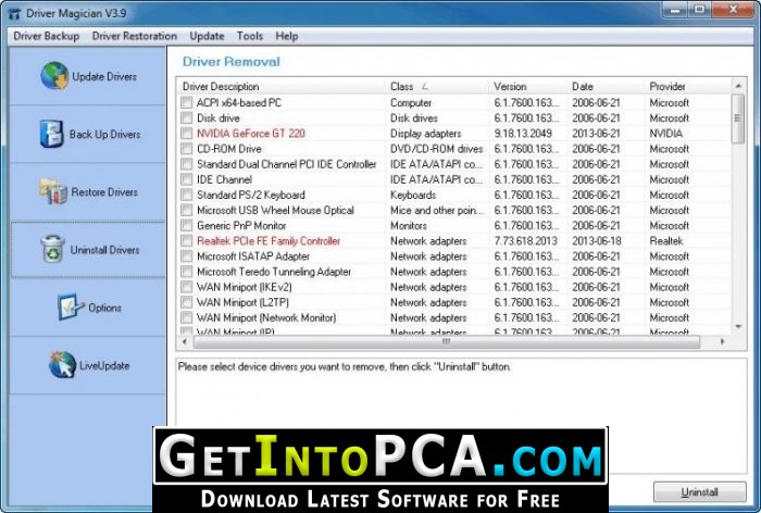 Driver Magician 5.9 / Lite 5.49 download the new version for windows