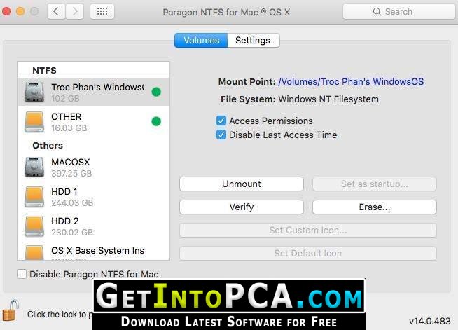 Download Free Paragon Ntfs For Mac Os