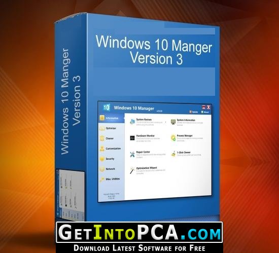 free downloads Windows 10 Manager 3.8.2