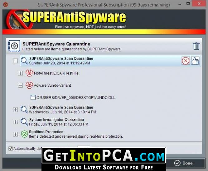 download install superantispyware