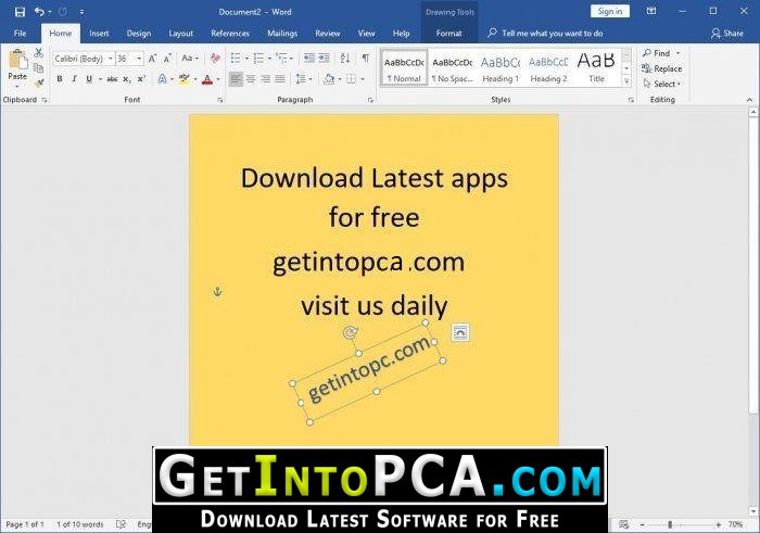 get into pc microsoft office 2019