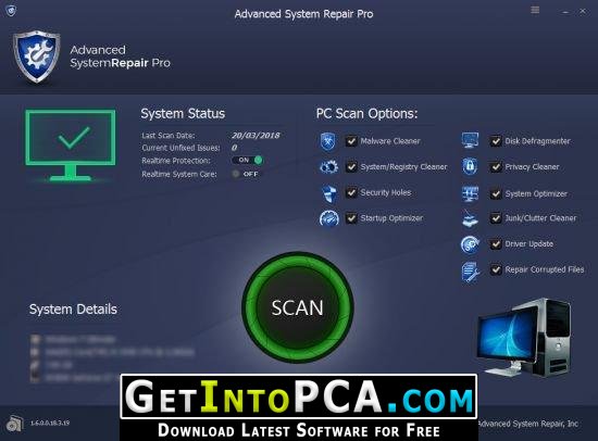 advanced system repair for windows