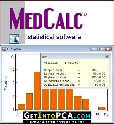 MedCalc 22.007 download the new version for mac