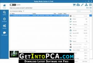 can i download aebn using replay media catcher