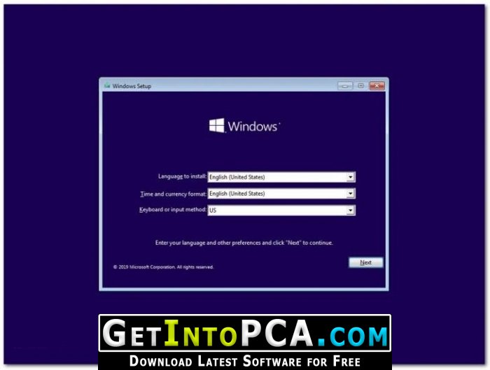 how to install windows 10 19h1 all in one iso june 2019 free download