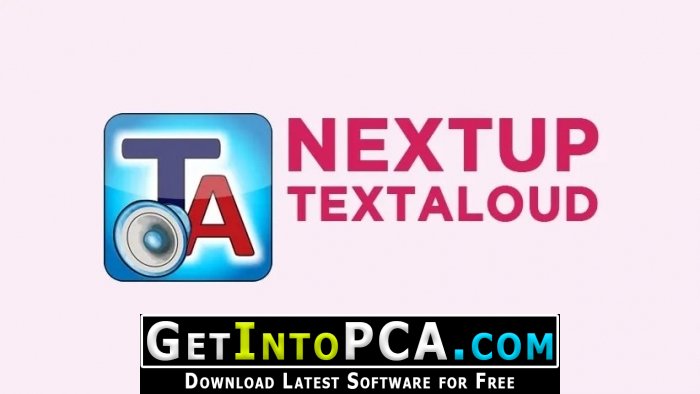 NextUp TextAloud 4.0.71 for windows instal free