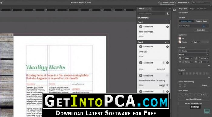 where to download indesign cc for free