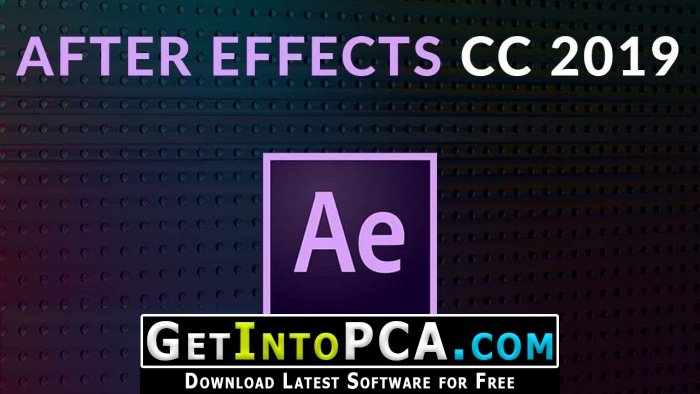 adobe after effect cc 2019 update download