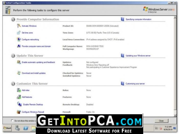 Windows Server 2008 R2 Service Pack 1 X64 Free Download
