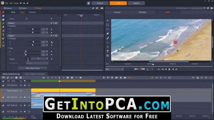 pinnacle software free download for windows 7 beach audio