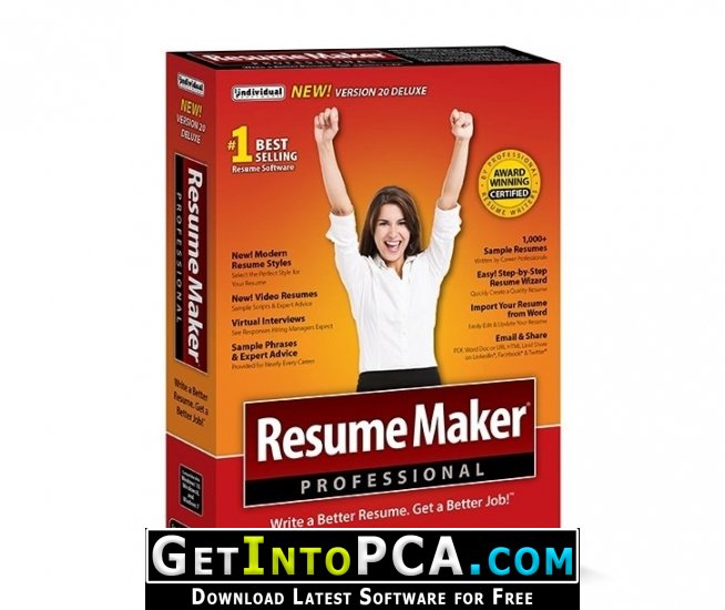 download resumemaker professional deluxe 20 [pc ]