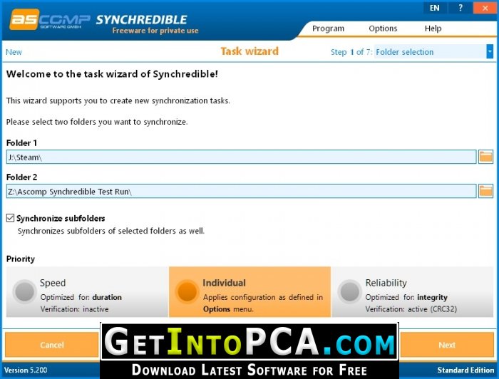 download the new version for apple Synchredible Professional Edition 8.103