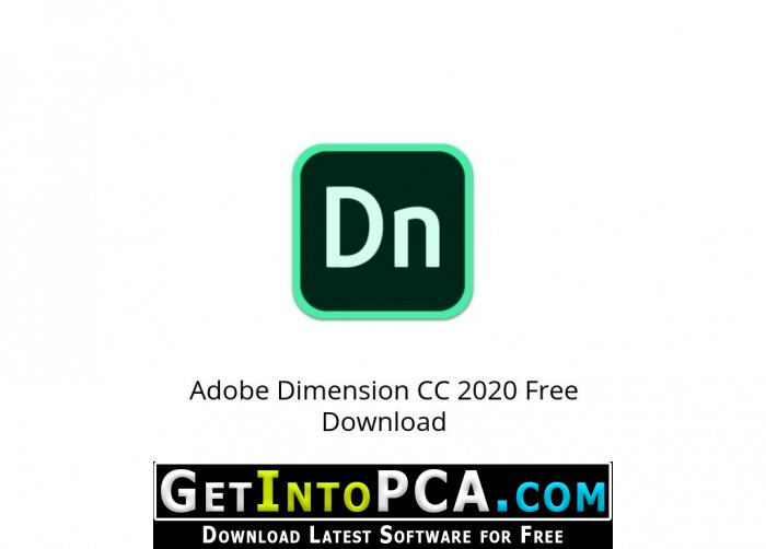 Download Adobe Dimension Cc 2020 Free Download