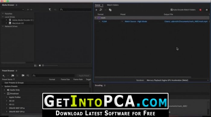 Adobe Media Encoder Cc Free Download Macos
