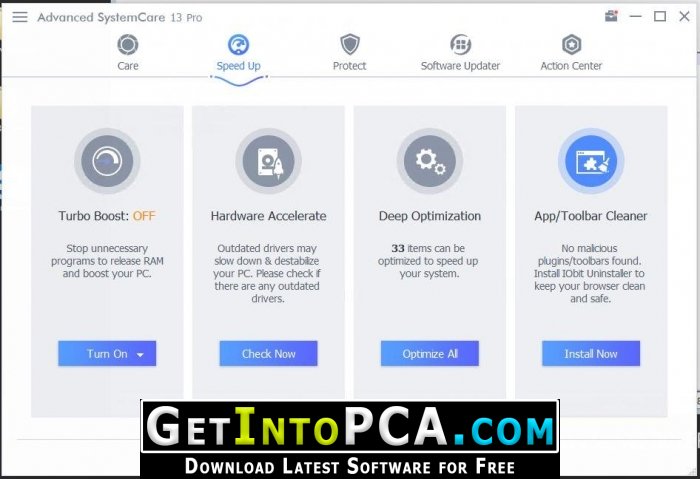 download advanced systemcare pro 2019 getintopc