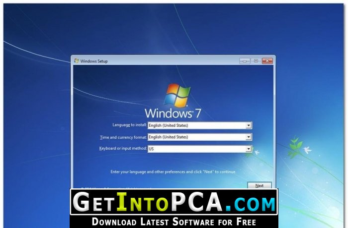 7 setup free download windows Windows 7
