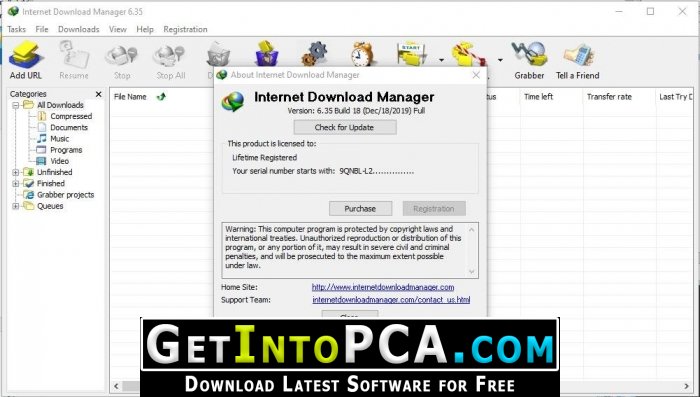 free instals Internet Download Manager 6.42.1