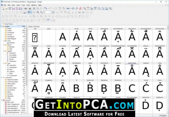 download the new FontCreator Professional 15.0.0.2936