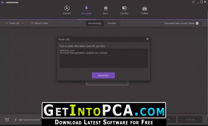 uniconverter offline installer