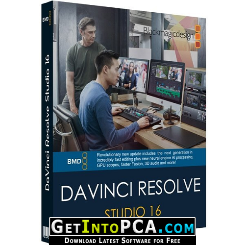 where can i download davinci resolve 16