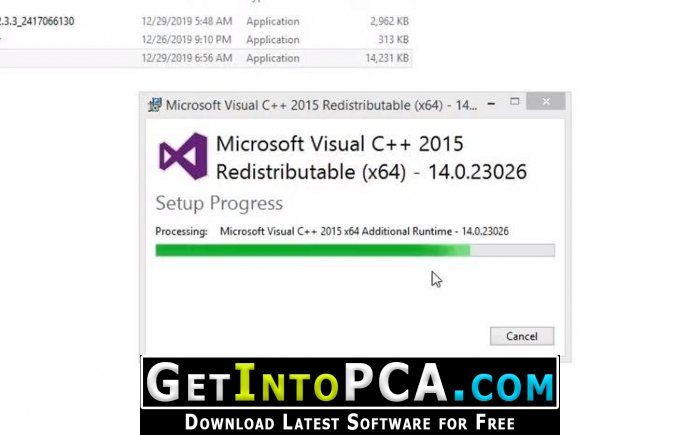 Microsoft Visual C Redistributable Collection Free Download