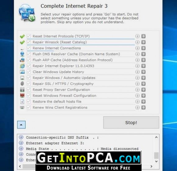 Complete Internet Repair 9.1.3.6322 for apple instal free