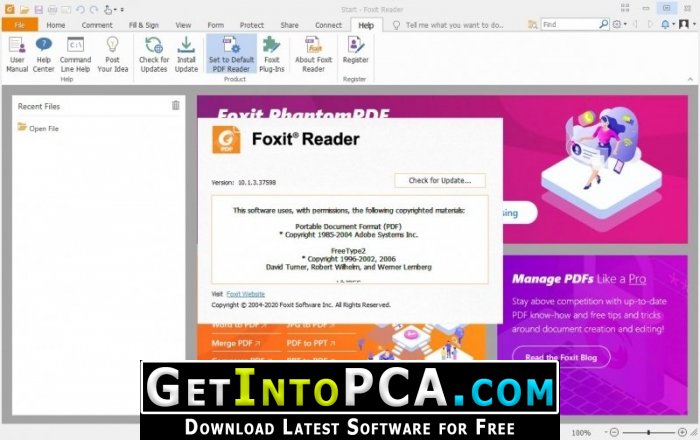 foxit reader free downloader