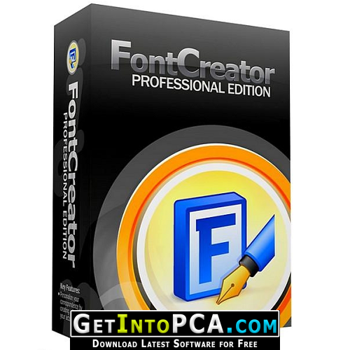 free for mac instal FontCreator Professional 15.0.0.2945
