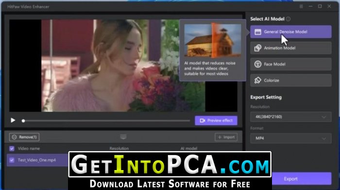 free download HitPaw Video Enhancer 1.7.1.0